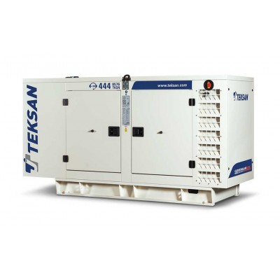 Grup electrogen 100 kVA, generator de curent electric Teksan TJ100BD, motorizare Baudouin - Franta, diesel, trifazat