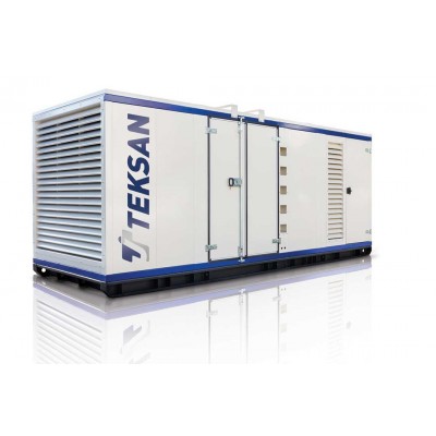 Grup electrogen 912 kVA, generator de curent electric Teksan TJ900BD, motorizare Baudouin - Franta, diesel, trifazat